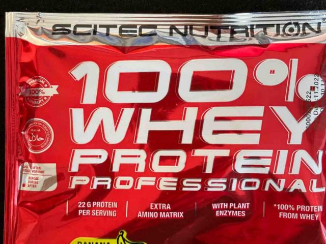 100% Whey Protein Professional , Banana Flavour  von wb029740 | Hochgeladen von: wb029740