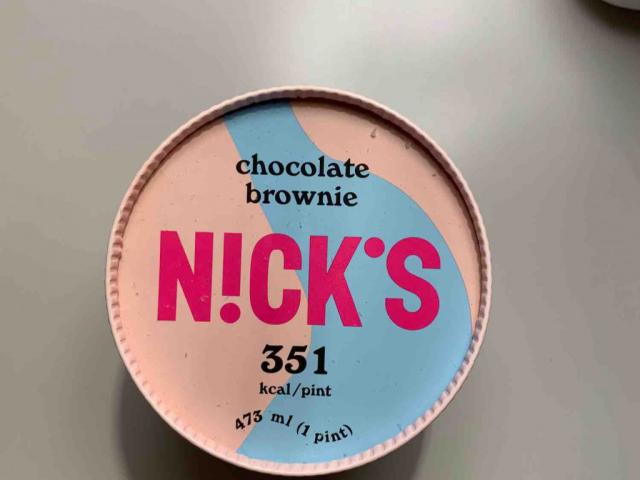 Nick’s ice cream, Chocolate brownie by Lunacqua | Uploaded by: Lunacqua