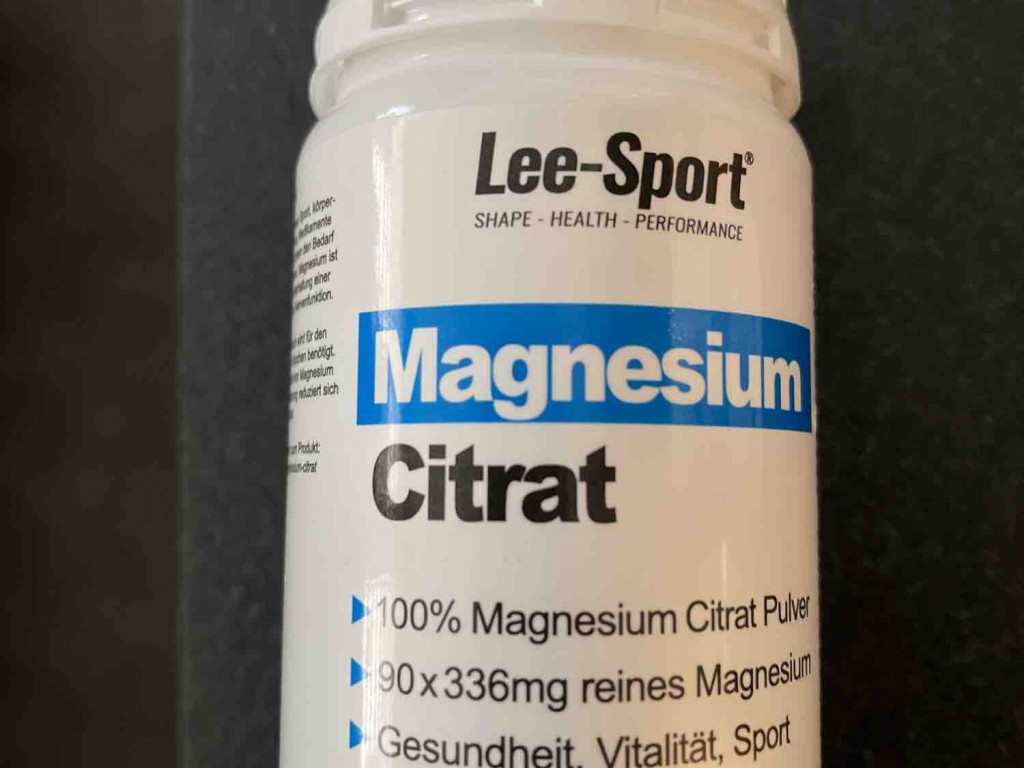 Lee-Sport Magnesium Citrat, Pulver, neutral von ZoJ | Hochgeladen von: ZoJ