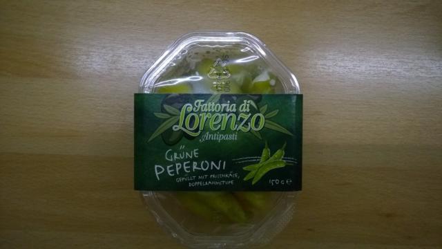 Grüne Peperoni gefüllt mit Frischkäse | Hochgeladen von: Fritzmeister