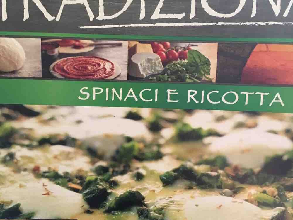 Dr. Oetker, Pizza Tradizionale, Spinaci e Ricotta Kalorien - Pizza - Fddb