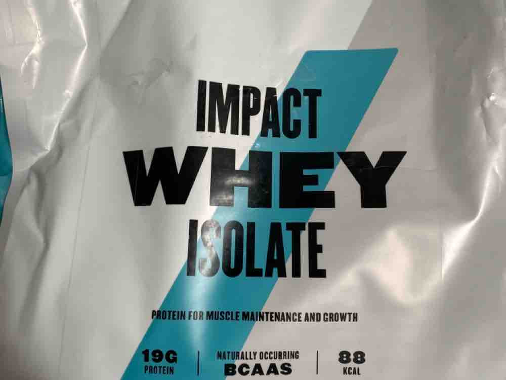 Impact Whey Isolate, 19g Protein von jorgegaal | Hochgeladen von: jorgegaal