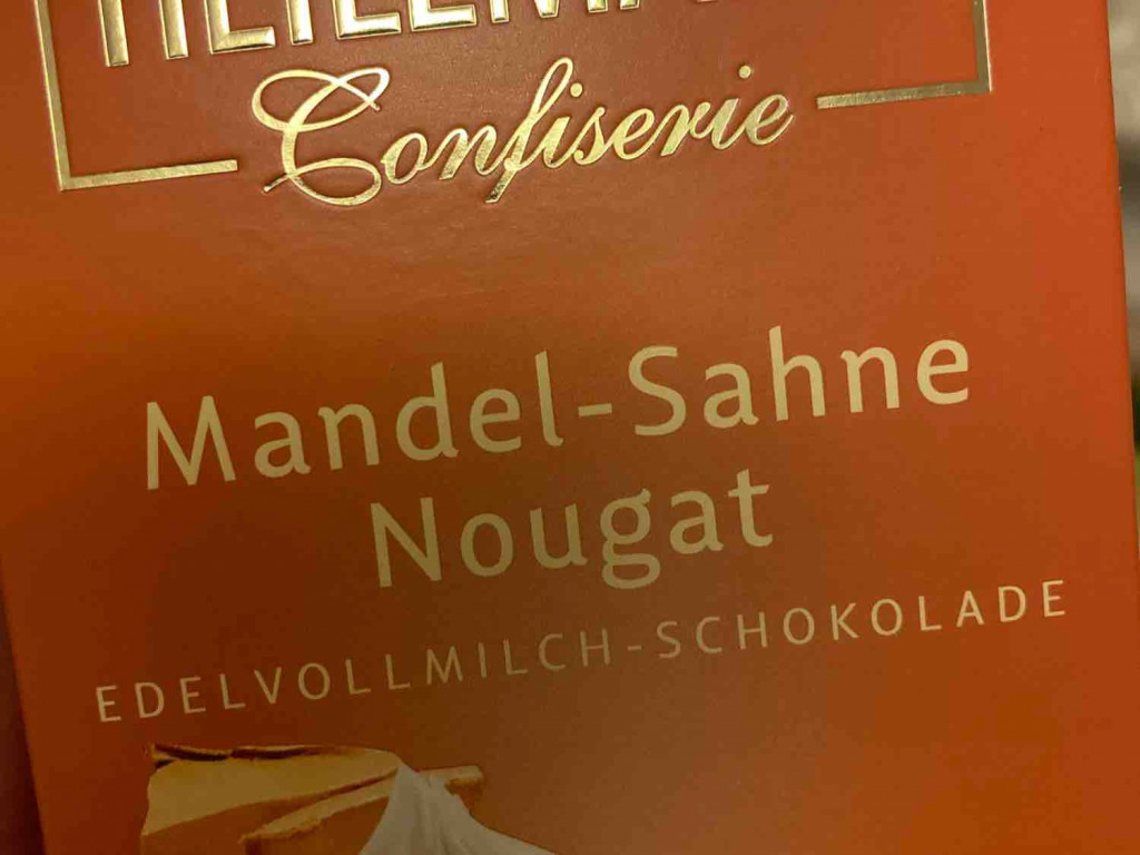 Edelvollmilch-Schokolade, Mandel-Sahne-Nougat von onft | Hochgeladen von: onft
