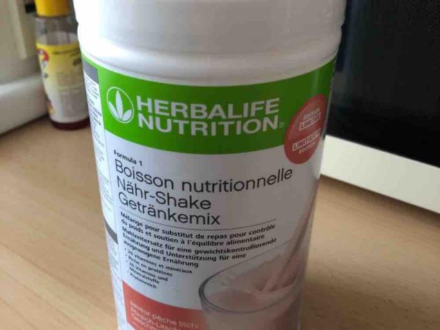 Herbalife Shake Pfirsich-Litschi-Geschmack, Milch 1,5 % Fett 350 | Hochgeladen von: Marluun