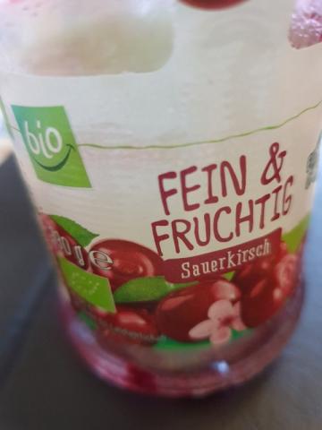 Fein & Fruchtig Sauerkirsch Bio, Bio Sauerkirsch Fruchtaufst | Hochgeladen von: Walpurgis58