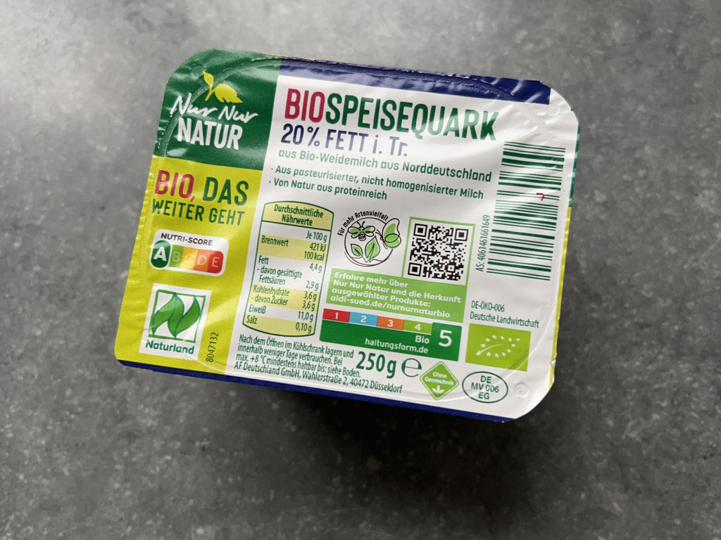 Bio Speisequark, 20% Fett i. Tr. von Trotzendorff | Hochgeladen von: Trotzendorff