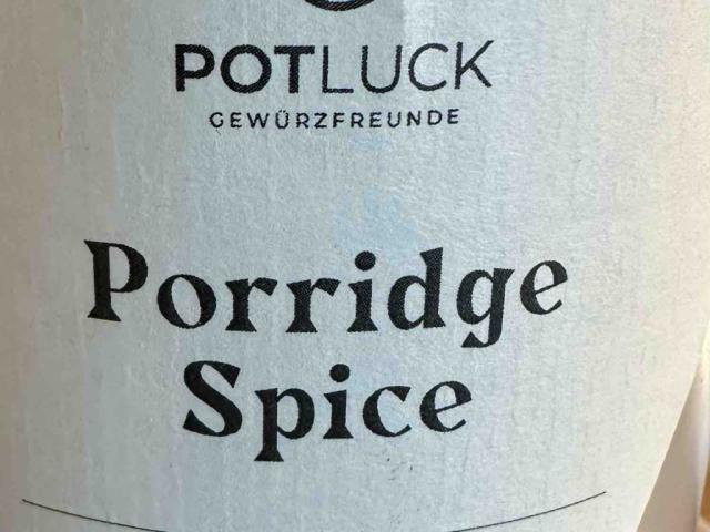 Porridge Spice von Bandit79 | Hochgeladen von: Bandit79