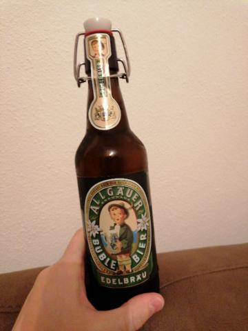 Allgäuer Büble Bier, Edelbräu von Sven Wunderlich | Hochgeladen von: Sven Wunderlich
