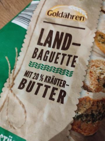 Landbaguette, mit 20% Kräuterbutter von Brina1605 | Hochgeladen von: Brina1605