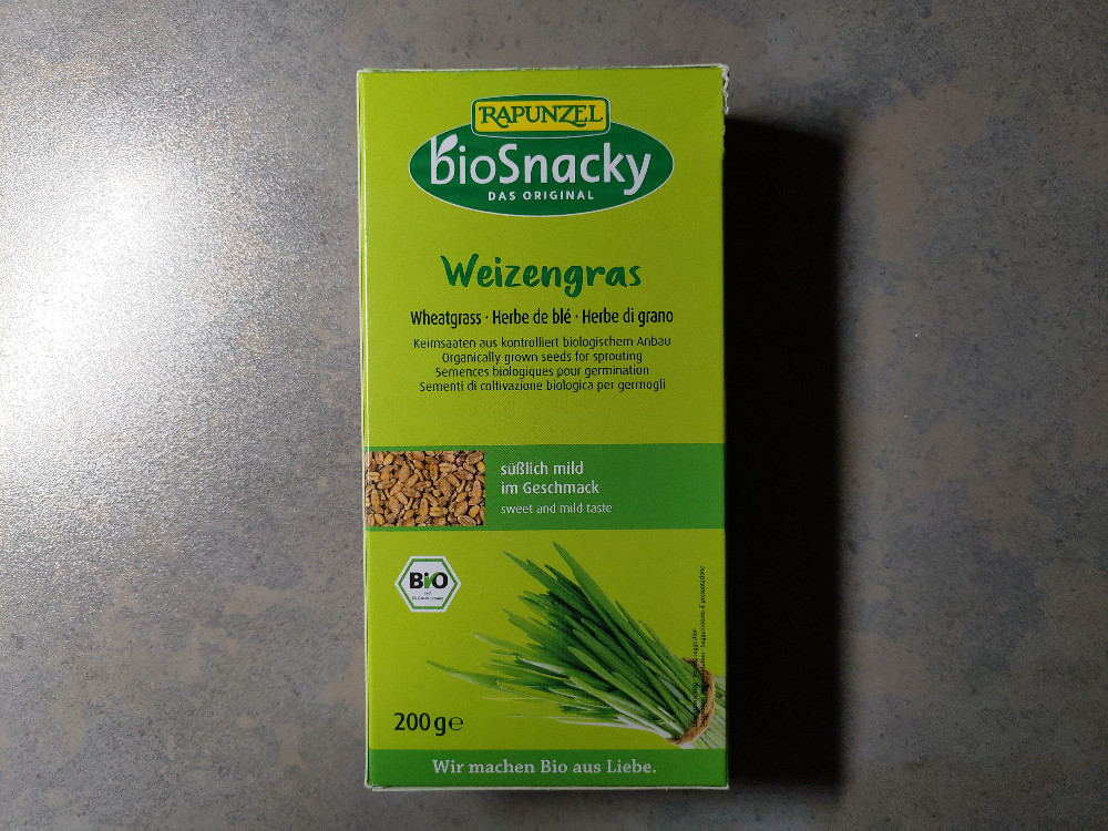 Weizengras Sprossen, bioSnacky von Cleolee | Hochgeladen von: Cleolee