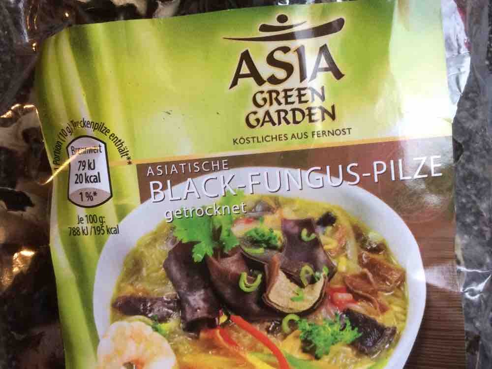 Asia Green Garden Asiatische Black Fungus Pilze Getrocknet