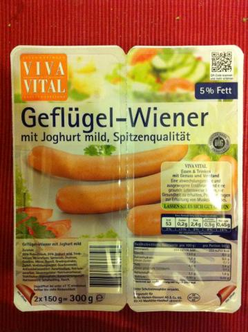 Geflügel-Wiener, mit Joghurt mild | Hochgeladen von: wuschtsemmel