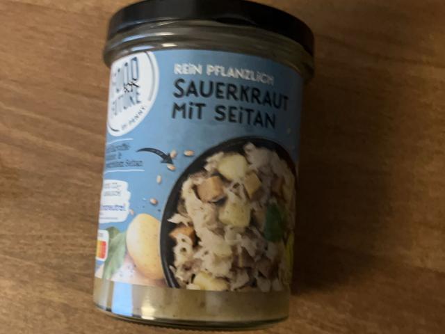 Sauerkraut mit Seitan, Rein pflanzlich by Gauxi | Uploaded by: Gauxi