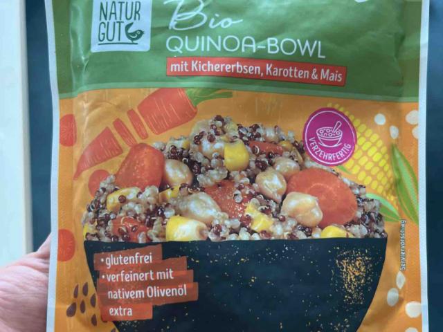 bio quinoa-bowl, mit Kichererbsen, Karotten & Mais von maunz | Hochgeladen von: maunz