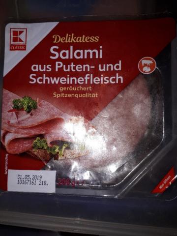 Delikatess Salami, aus Puten- und Schweinefleisch von JanaDD | Hochgeladen von: JanaDD