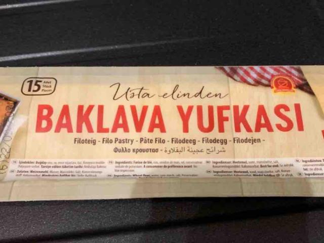 Baklava Yufkasi, Filoteig von redbike | Hochgeladen von: redbike