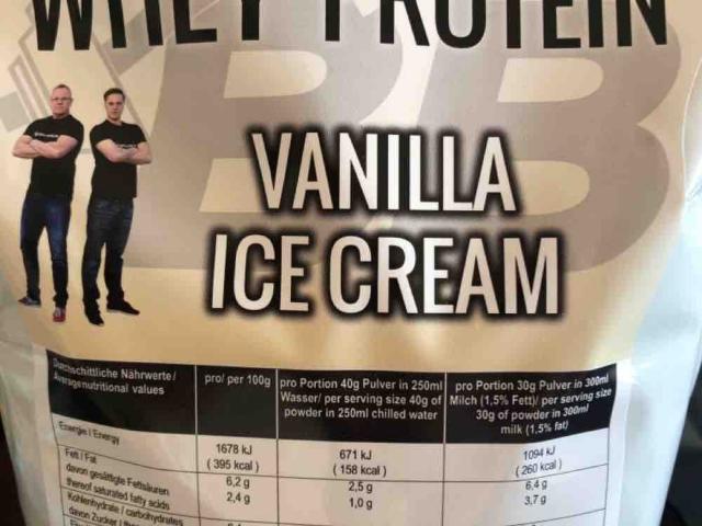 Whey Protein, Vanilla Ice Cream von davidjanda | Hochgeladen von: davidjanda
