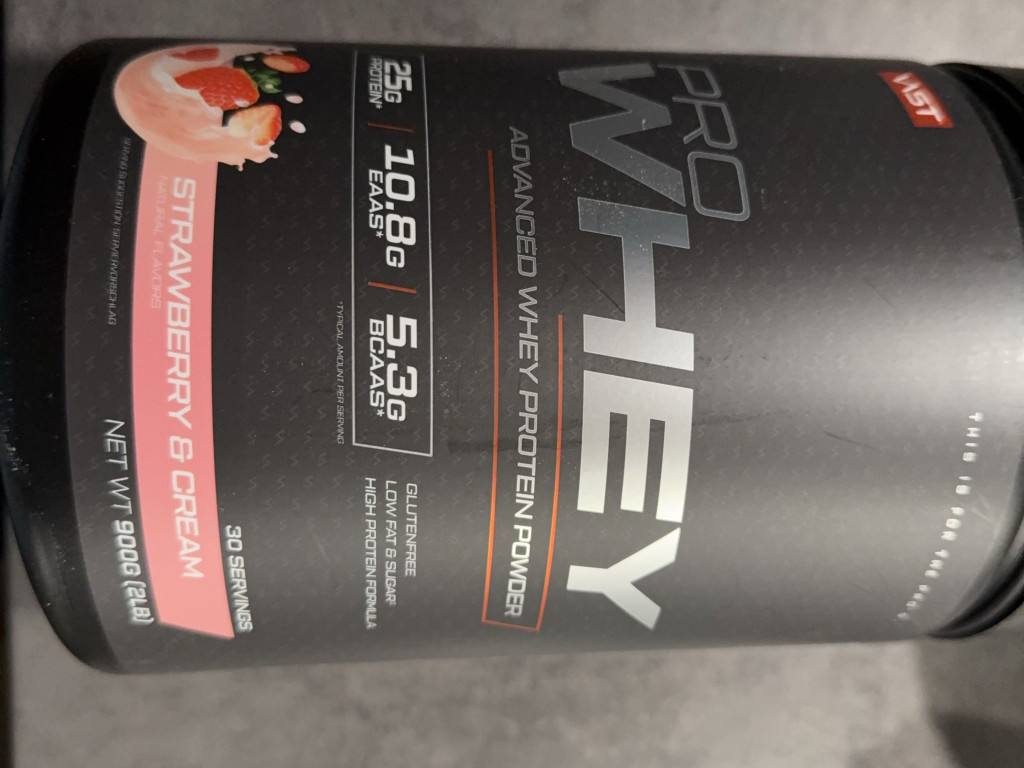 Vast Pro Whey Strawberry&Cream von moritznigl | Hochgeladen von: moritznigl