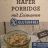 Hafer Porridge, mit Leinsamen von jennyv | Hochgeladen von: jennyv