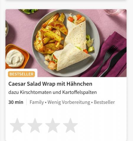 Hello Fresh Ceasar Salad Wrap von LeeBudokai | Hochgeladen von: LeeBudokai