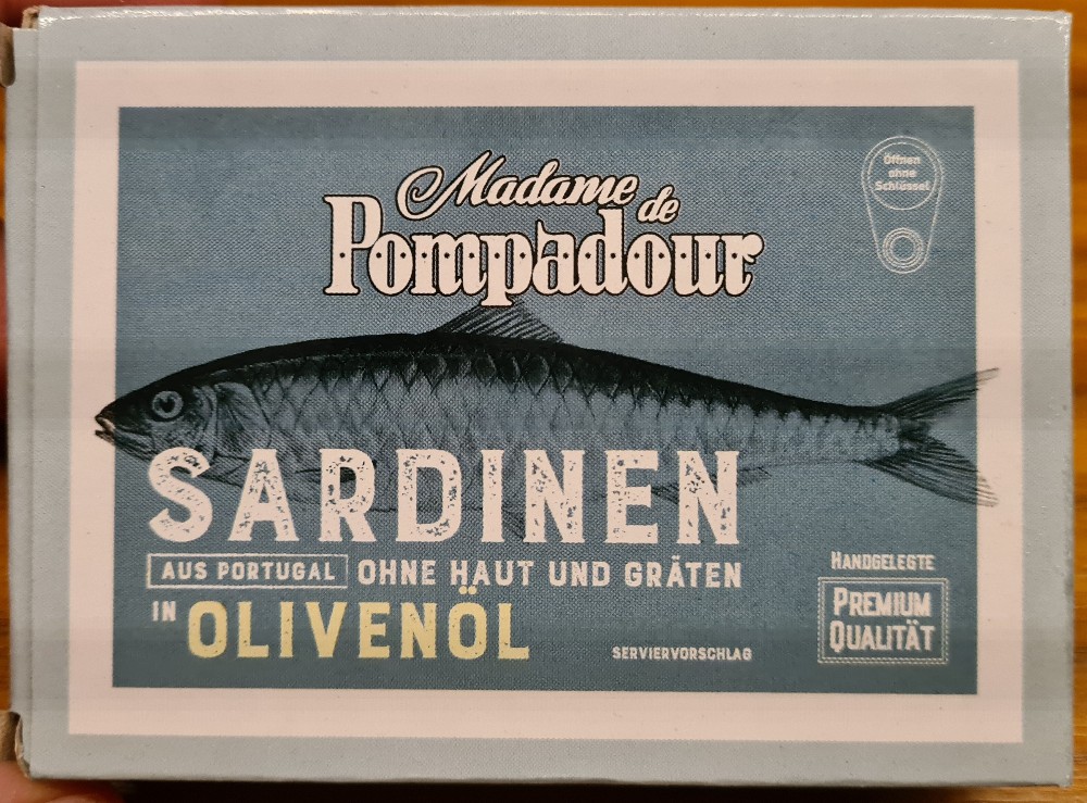 Madame de Pompadour Sardinen, in Olivenöl von michibeck2009 | Hochgeladen von: michibeck2009