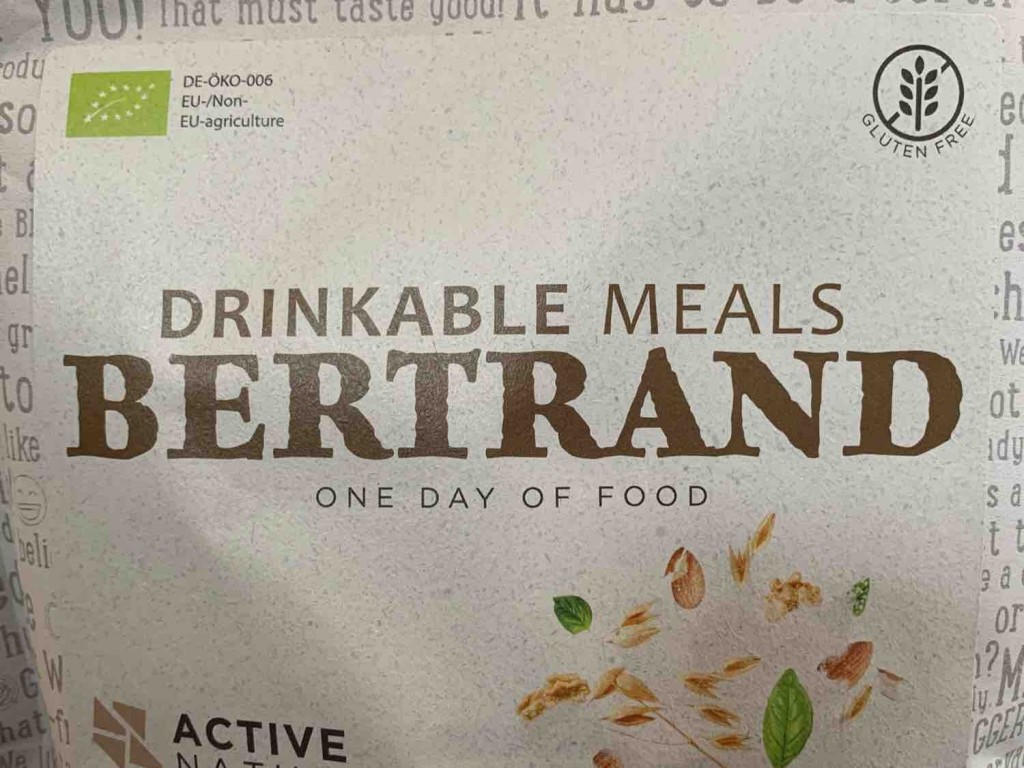 Bertrand Drinable  Meals, Active Natural von Pete3022 | Hochgeladen von: Pete3022