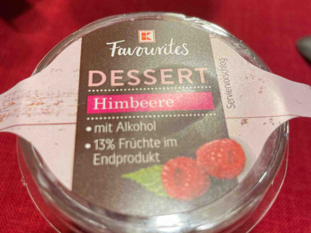 Dessert Himbeere, mit Alkohol, 13 % Früchte von davidtokarski | Hochgeladen von: davidtokarski