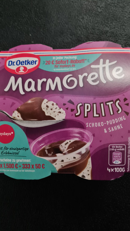 Marmorette Schoko mit Schoko-Splits in der Sahne von Broense | Hochgeladen von: Broense