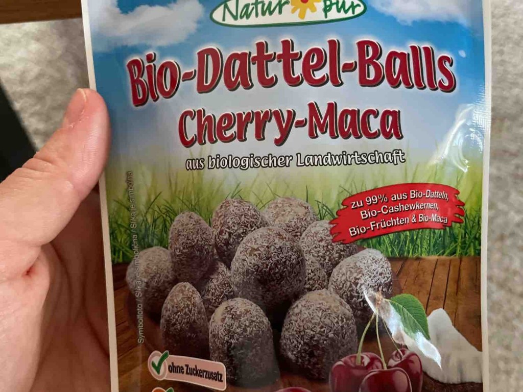 Bio-Dattel-Balls, Cherry Maca von hubsala | Hochgeladen von: hubsala