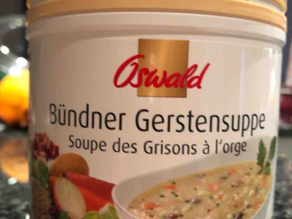 Oswald Büdner Gerstensuppe, reichhaltig mit 5 Gemüsen und geräuc | Hochgeladen von: C84L95