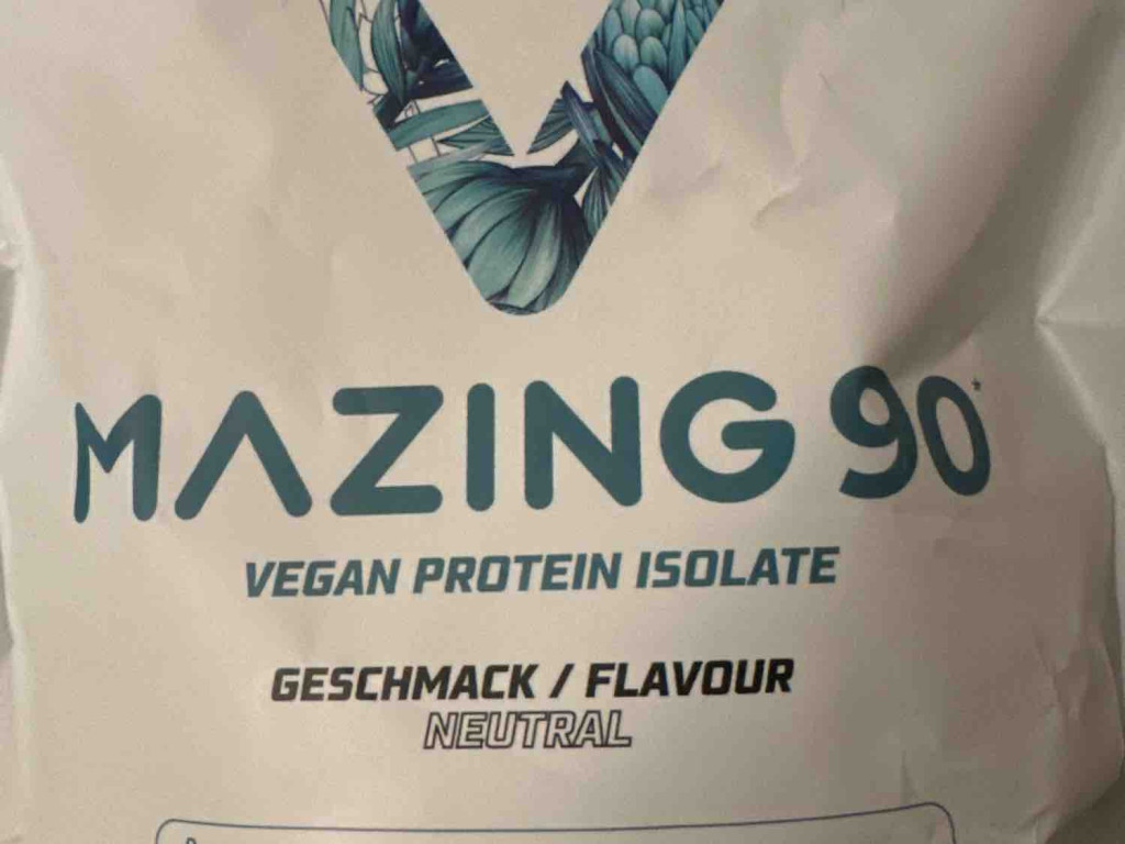 MAZING 90 Vegan Protein Isolate, neutral von ail33n | Hochgeladen von: ail33n