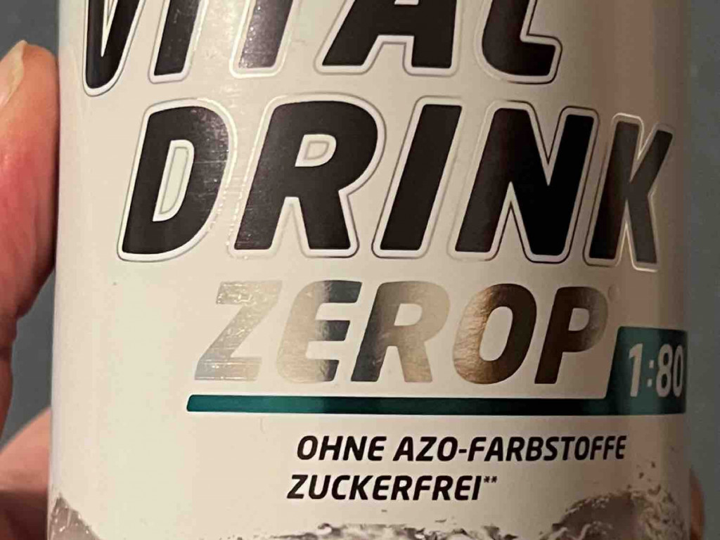 Vital Drink Zero  -Ginger Ale, 1:80 von p.echterhoff | Hochgeladen von: p.echterhoff