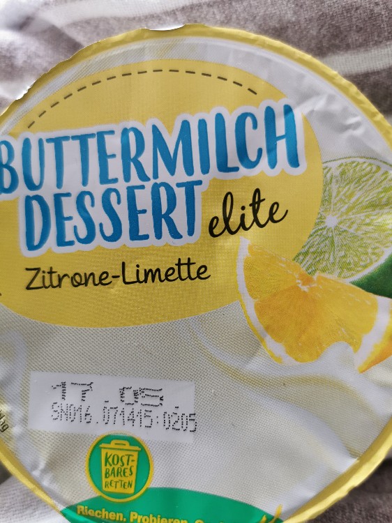 Buttermilch Dessert, Zitrone Limette von Melanie88 | Hochgeladen von: Melanie88