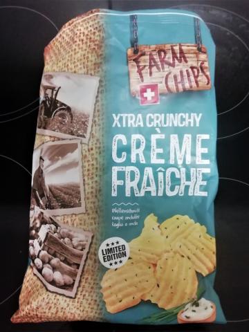Xtra Crunchy Creme Fraiche, Farm Chips, Migros | Hochgeladen von: aoesch
