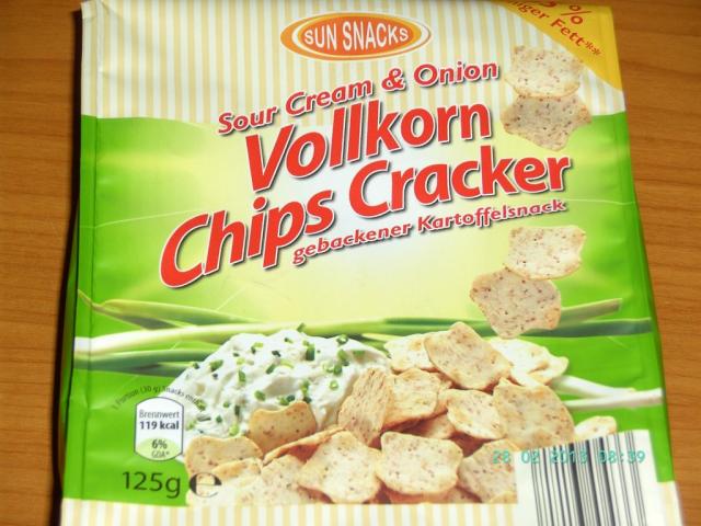 Vollkorn Chips Cracker, Sour Cream & Onion | Hochgeladen von: PeggySue2509
