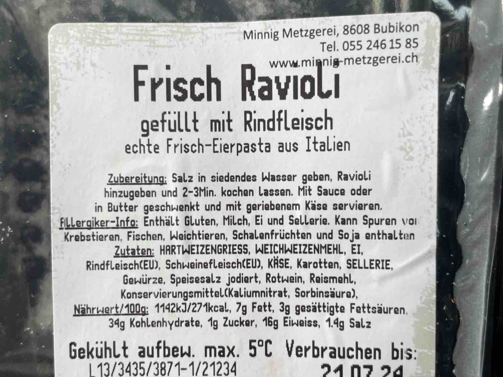 Frisch Ravioli, Minnig von ullitrulli | Hochgeladen von: ullitrulli