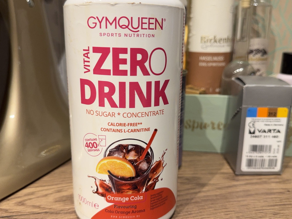 GYMQUEEN VITAL ZERO DRINK, Orange Cola von CBaumann | Hochgeladen von: CBaumann