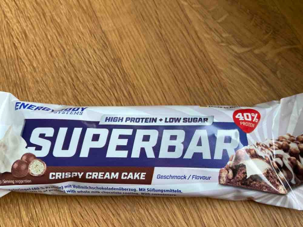 Superbar. Crispy Cream Cake, 40% Protein von FrankyPi | Hochgeladen von: FrankyPi