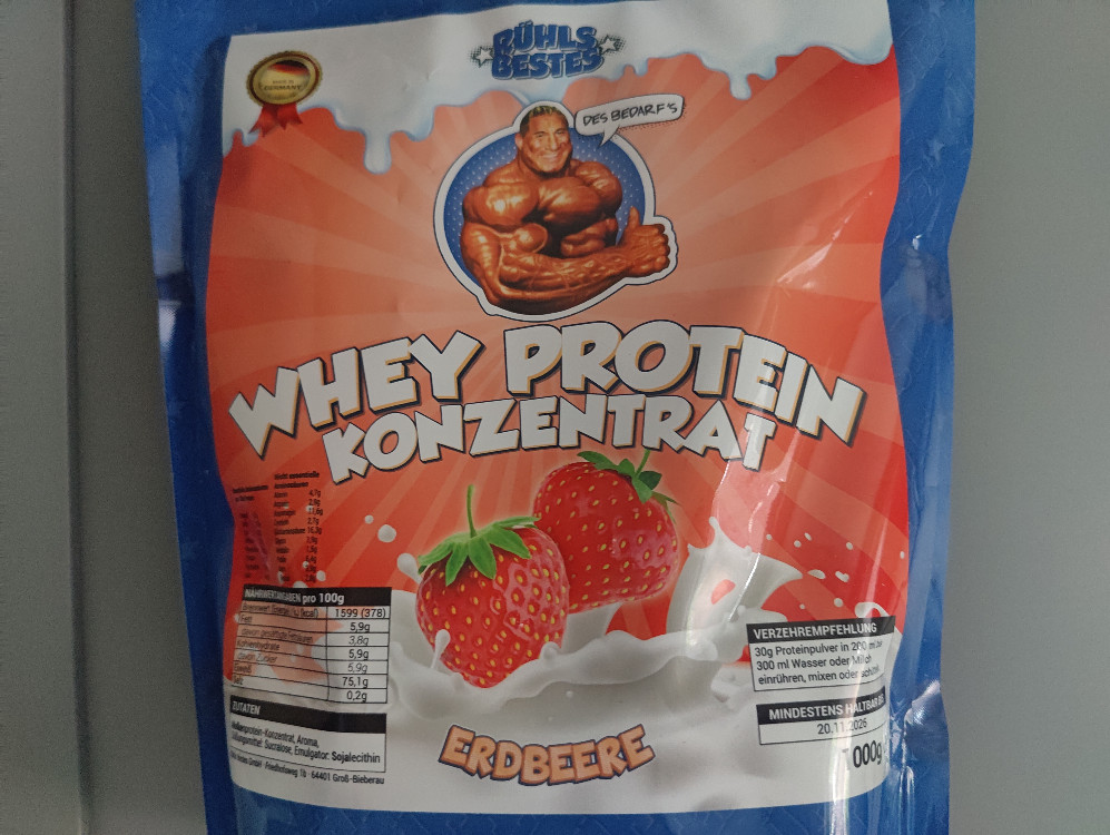 Whey protein Konzentrat, Erdbeer von Estelle.00 | Hochgeladen von: Estelle.00