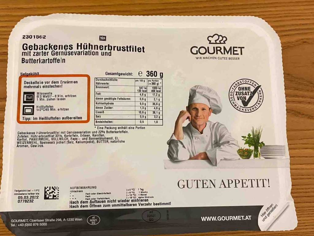 Gebackenes Hühnerbrustfilet mit Gemüse und Kartoffeln von ASteez | Hochgeladen von: ASteezy