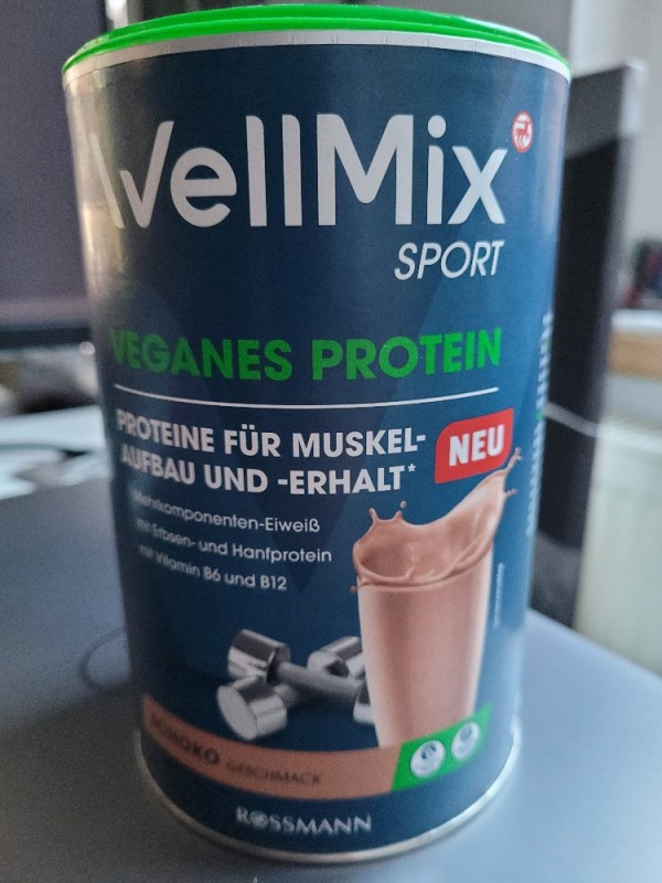 WellMix Sport Veganes Protein, Schoko Geschmack von Niromas | Hochgeladen von: Niromas