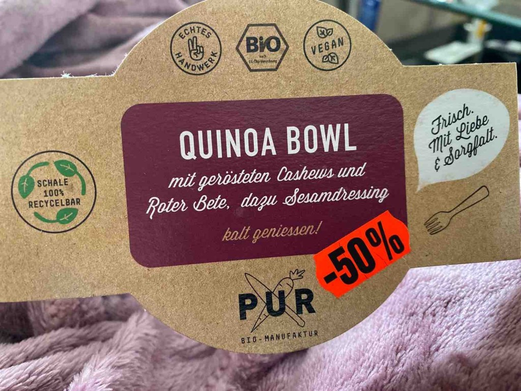 Quinoa Bowl, mit Cashew und roter Beete von vwvw | Hochgeladen von: vwvw