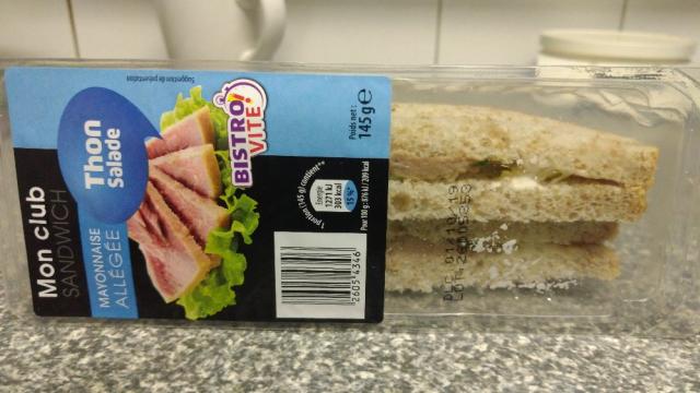 Sandwich Mon Club Thon Salade, Aldi France von jetztaberrichtig | Hochgeladen von: jetztaberrichtig