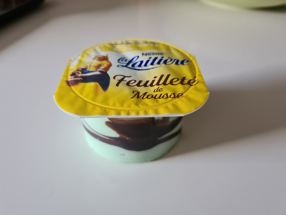 La Laitière Feuilletè de Mousse , Milchschokolade mit feinen Kak | Hochgeladen von: RedPoint