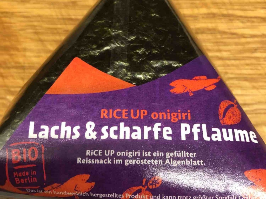 RICE UP onigiri Lachs & scharfe Pflaume von Stephy84 | Hochgeladen von: Stephy84