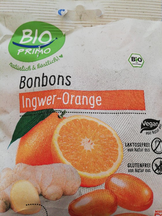 /orange-Ingwer Bonbons/6g STK, BIO primo von Corli | Hochgeladen von: Corli
