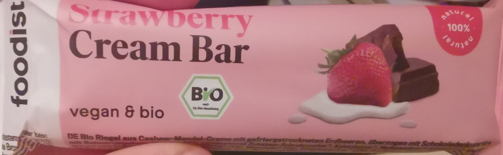 Strawberry Cream Bar, vegan & bio von haney | Hochgeladen von: haney