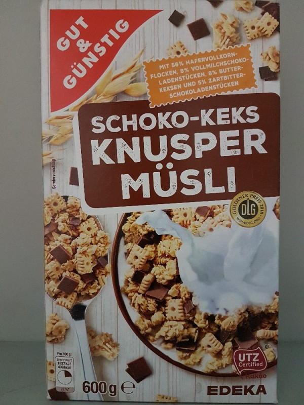Schoko-Keks Knusper Müsli von Eichhoernchen | Hochgeladen von: Eichhoernchen