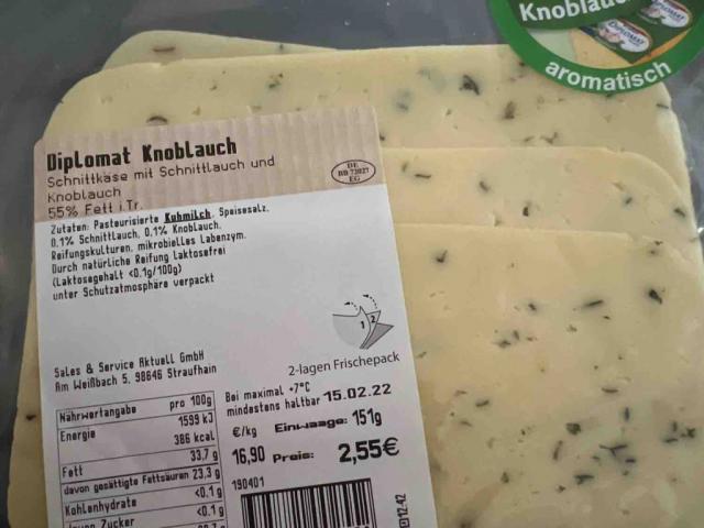 Diplomat Käse, Knoblauch von frankmue9 | Hochgeladen von: frankmue9
