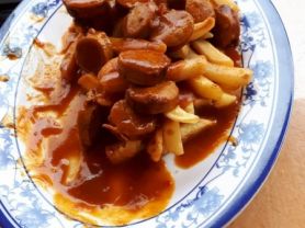 Currywurst Pommes mit Mayonnaise | Hochgeladen von: Muckelchen2407